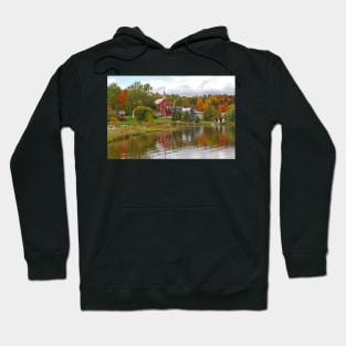 Autumn in Mont Ste-Marie, Quebec Hoodie